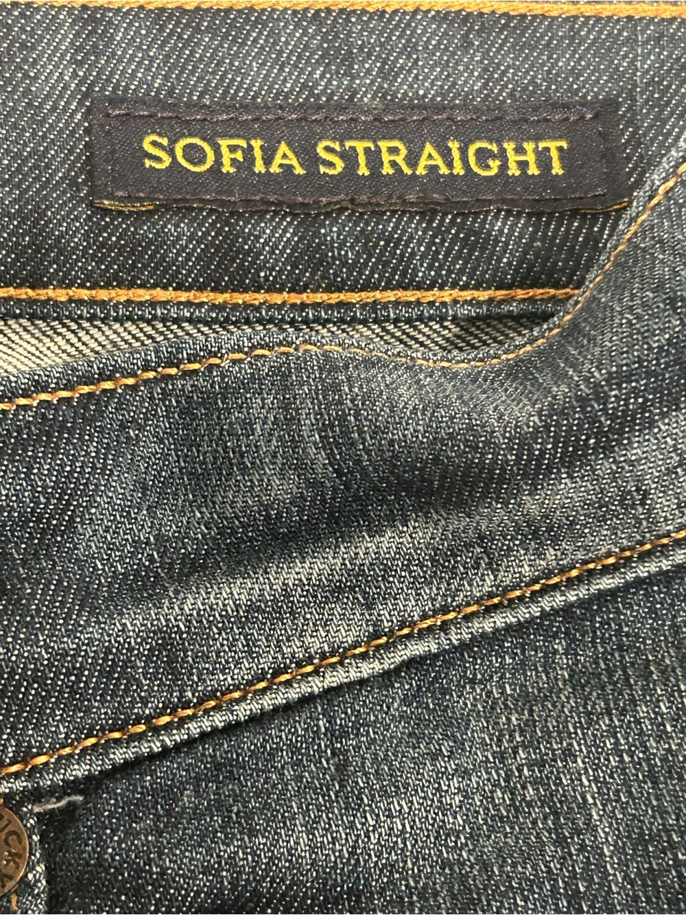 Lucky Brand Women's Sofia Straight Denim Jeans Medium Wash Mid Rise Sz 10 - Picture 9 of 11